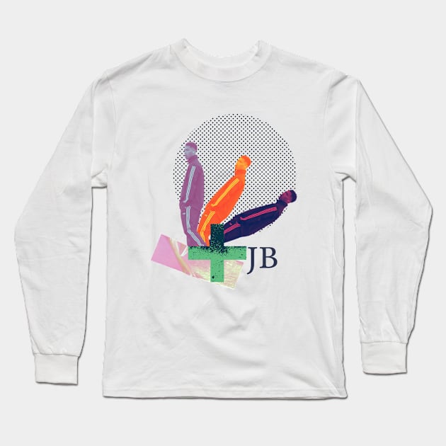 Jude Bellingham JB Soccer Football Print Design Long Sleeve T-Shirt by BideniGuess